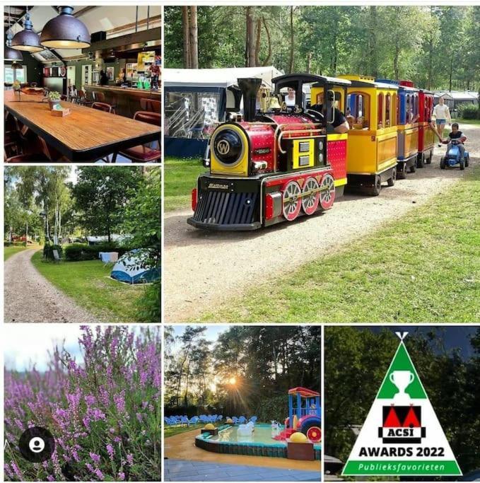 Te Huur: Leuke 4-Persoons Stacaravan Op Top Locatie! Hoenderloo Bagian luar foto