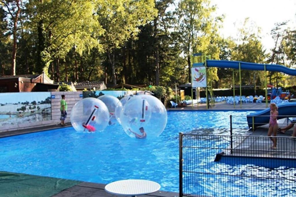 Te Huur: Leuke 4-Persoons Stacaravan Op Top Locatie! Hoenderloo Bagian luar foto